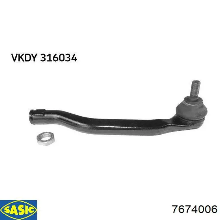 Compre 7674006 Sasic Ponta externa da barra de direção