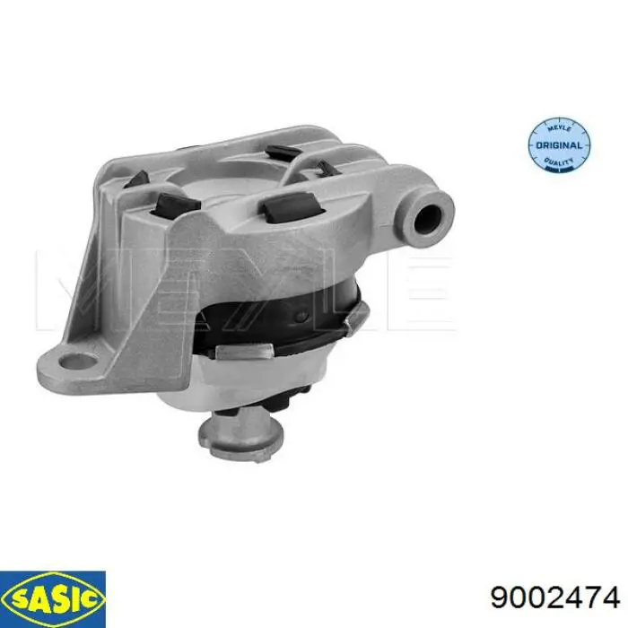 Coxim (suporte) traseiro de motor 9002474 Sasic