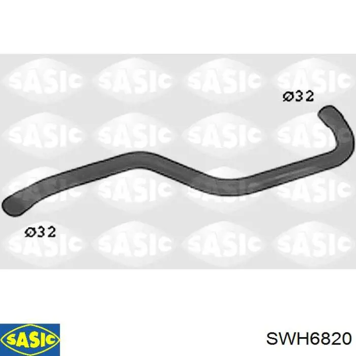 Compre SWH6820 Sasic Mangueira (cano derivado) inferior do radiador de esfriamento