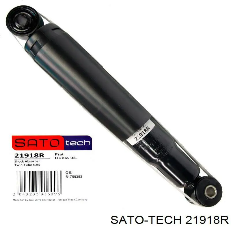 Amortecedor traseiro Sato Tech 21918R preço, a partir de 51,42 USD