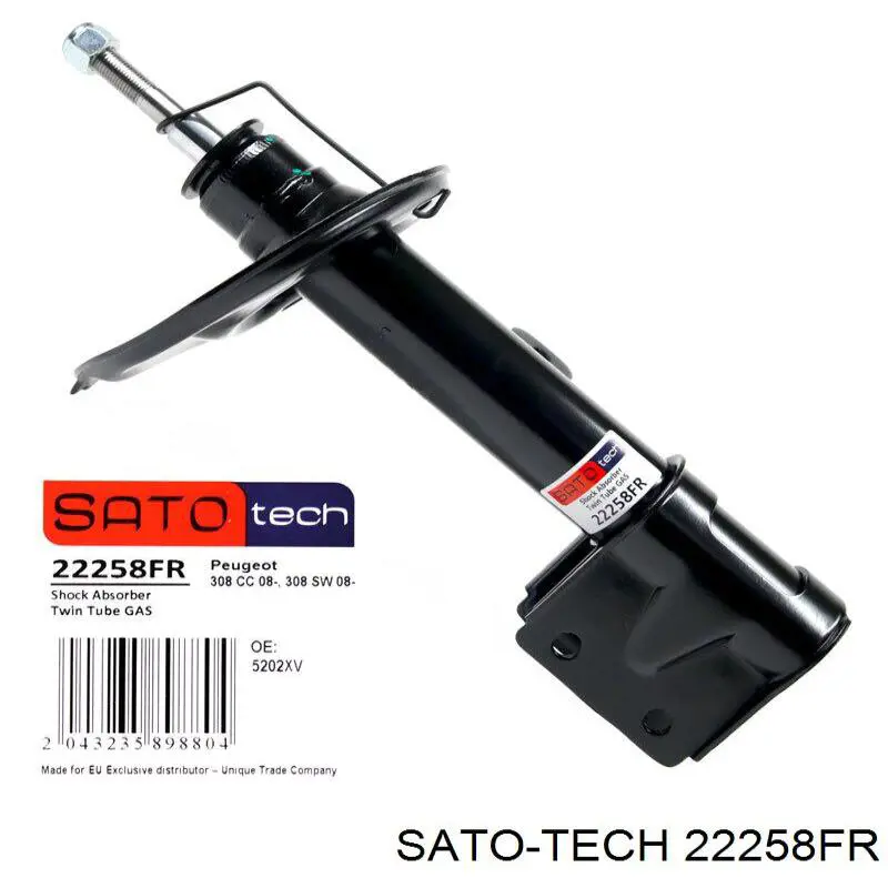 Amortecedor dianteiro direito Sato Tech 22258FR preço, a partir de 60,13 USD