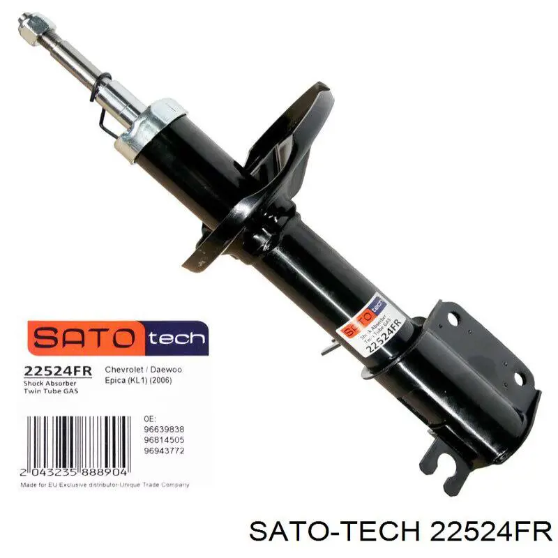 22524FR Sato Tech Amortecedor dianteiro direito