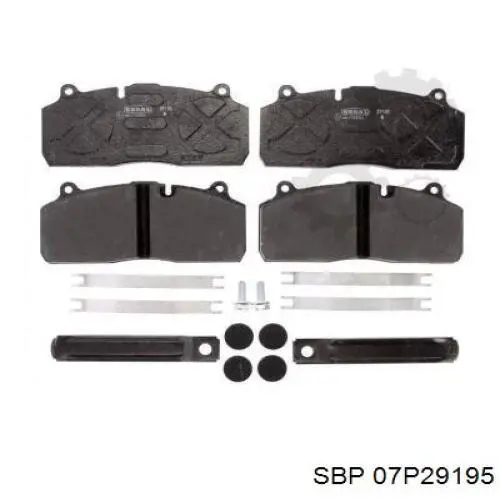 Compre ST29195PRO Rider Sapatas do freio dianteiras de disco
