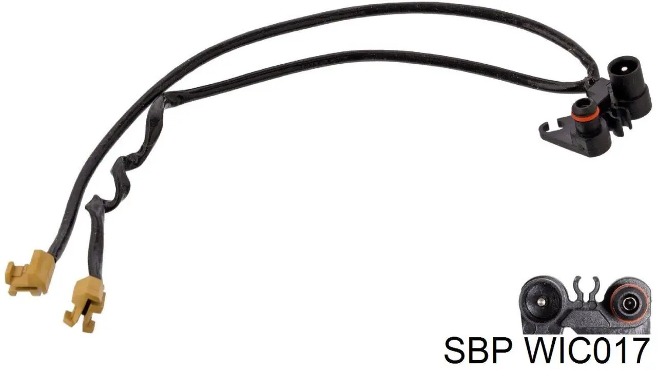 Sensor traseiro de desgaste das sapatas do freio SBP WIC017 preço, a partir de 23,60 USD