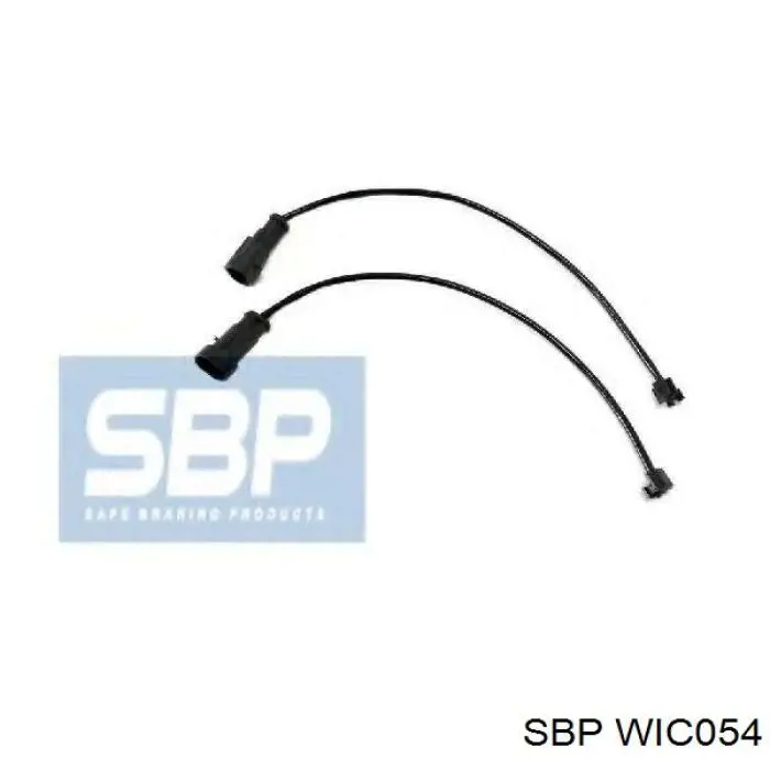 WIC054 SBP Sensor dianteiro direito de desgaste das sapatas do freio