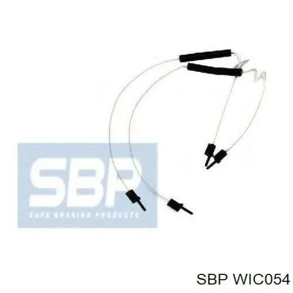 Sensor dianteiro direito de desgaste das sapatas do freio WIC054 SBP