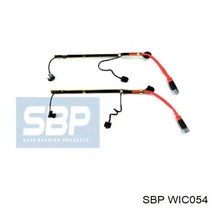 Sensor dianteiro direito de desgaste das sapatas do freio SBP WIC054 preço, a partir de 36,72 USD