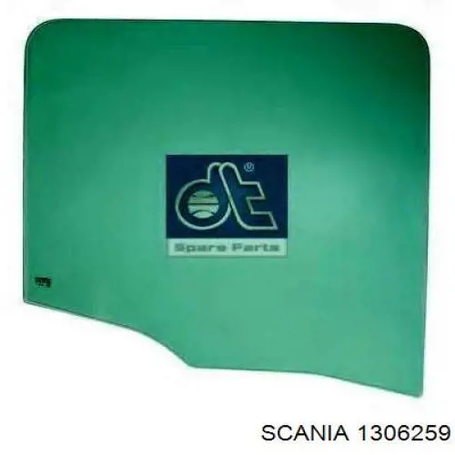 1306259 Scania Vidro da porta dianteira esquerda