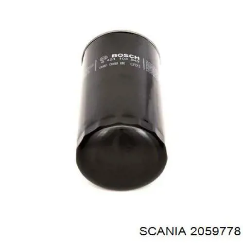 Filtro de óleo 2059778 Scania