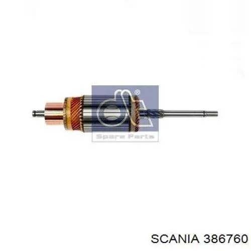 386760 Scania Induzido (rotor) do motor de arranco