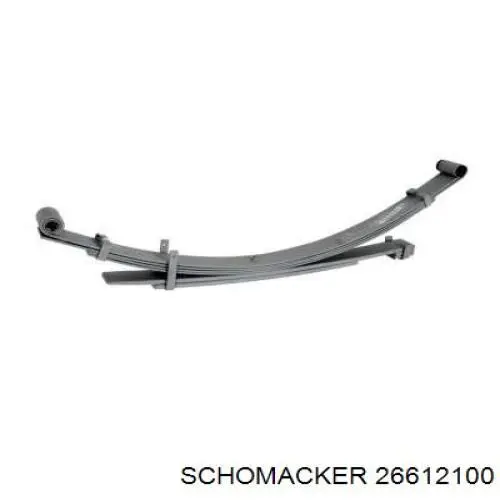 Compre 26612100 Schomacker Mola semi-elíptica traseira