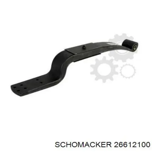 26612100 Schomacker Mola semi-elíptica traseira