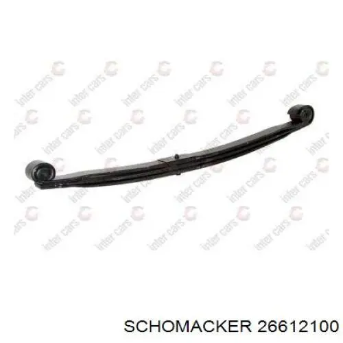 Mola semi-elíptica traseira Schomacker 26612100 preço, a partir de 279,23 USD