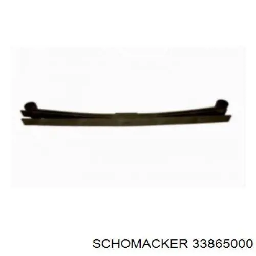  Suspensão de lâminas traseiro Mercedes Benz Truck TRUCK ACTROS camião de plataforma/chassis (1996 - 2003) 