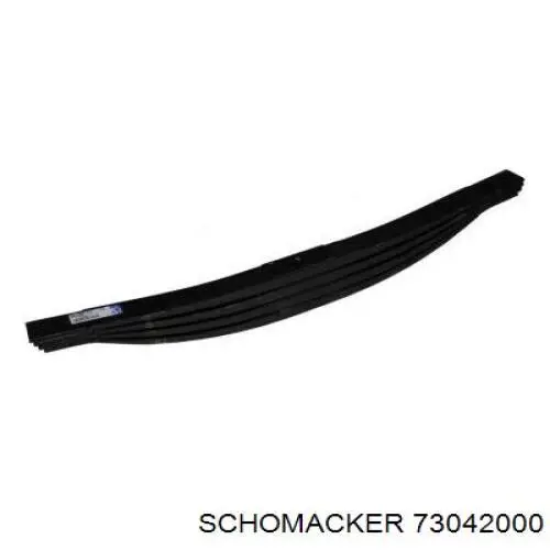 Suspensão de lâminas dianteira 73042000S Schomacker