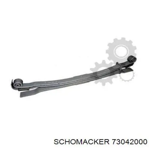 Suspensão de lâminas dianteira Schomacker 73042000S preço, a partir de 461,98 USD