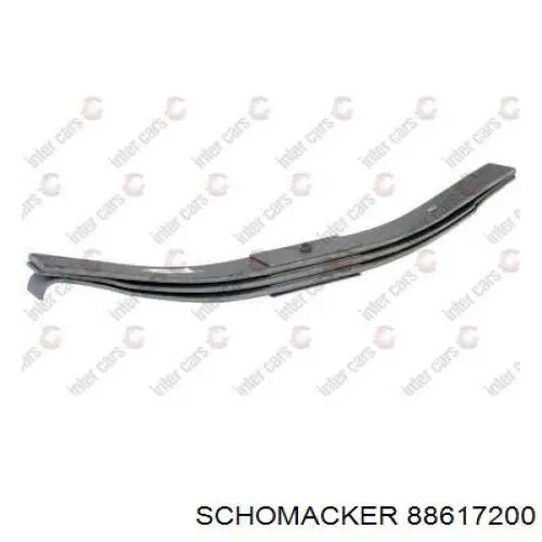 88617200 Schomacker Suspensão de lâminas traseiro