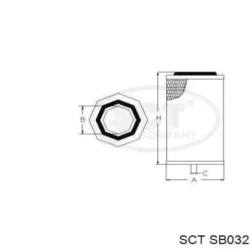 Filtro de ar RD1281 Rider