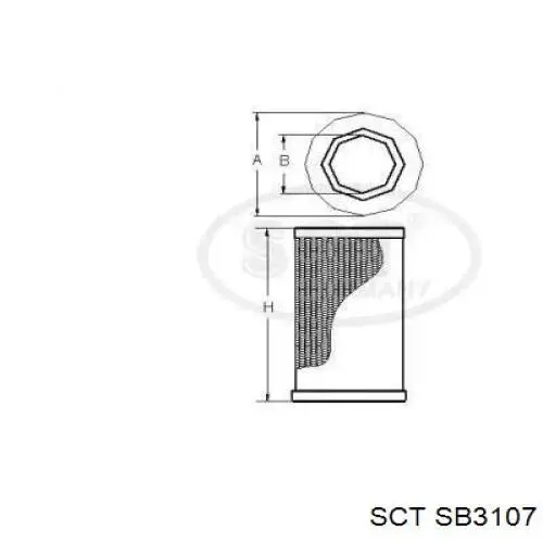 Filtro de ar RD1310 Rider