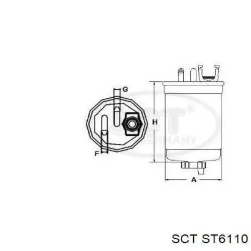 Compre KL977 Mahle Original Filtro de combustível