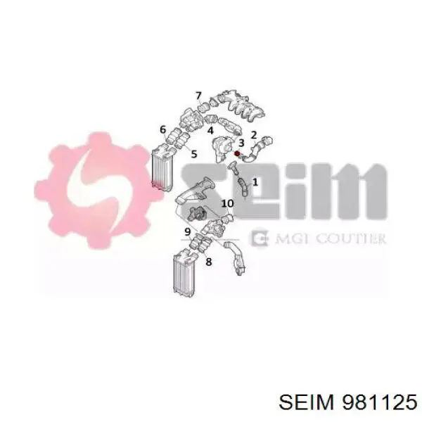 Compre 521768 Triclo Vedante de turbina, inserto flexível