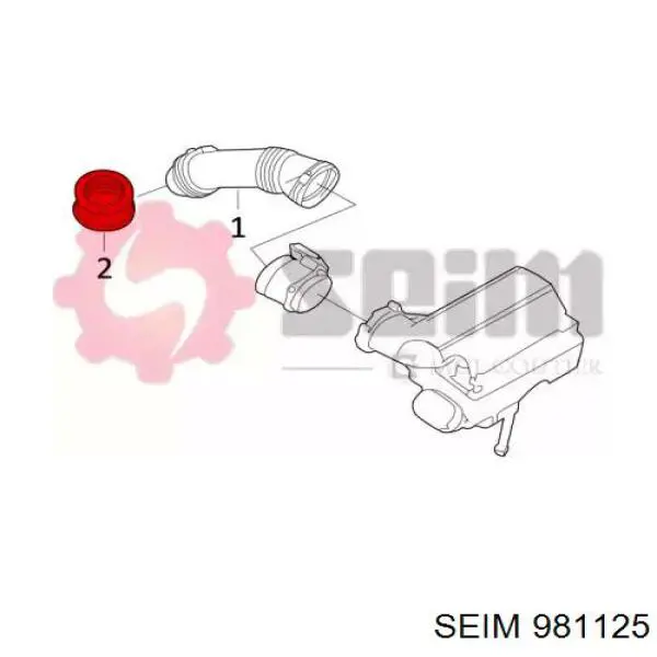 Vedante de turbina, inserto flexível T405134 STC