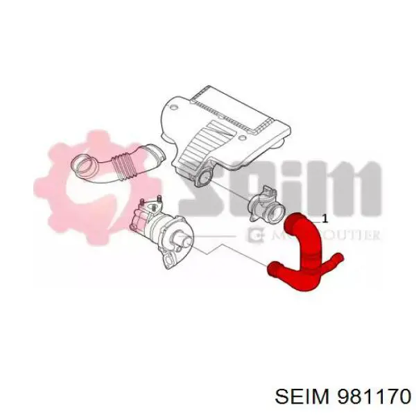 Compre 51897150 Fiat/Alfa/Lancia Cano derivado de ar do medidor de consumo do ar