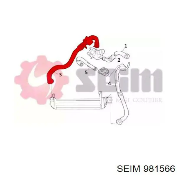 021190 Cautex Mangueira (cano derivado) de intercooler