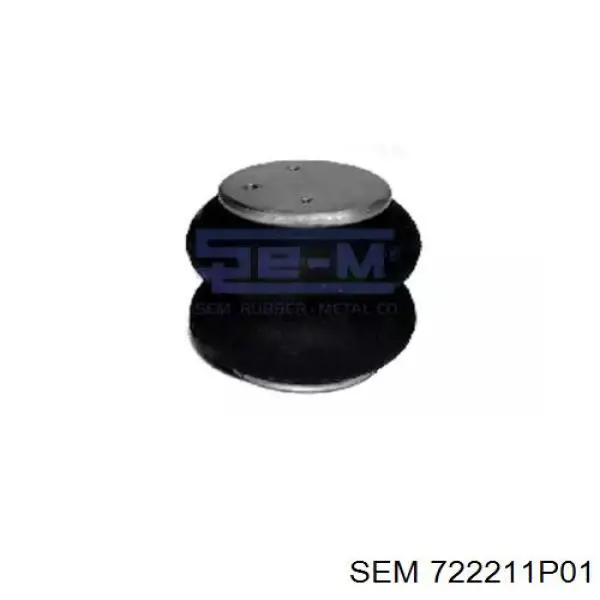 Coxim pneumático (suspensão de lâminas pneumática) do eixo SEM 722211P01 preço, a partir de 55,62 USD