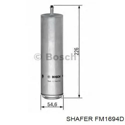 FM1694D Shafer Filtro de combustível