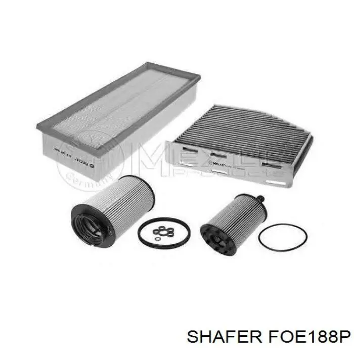 FOE188P Shafer Filtro de óleo