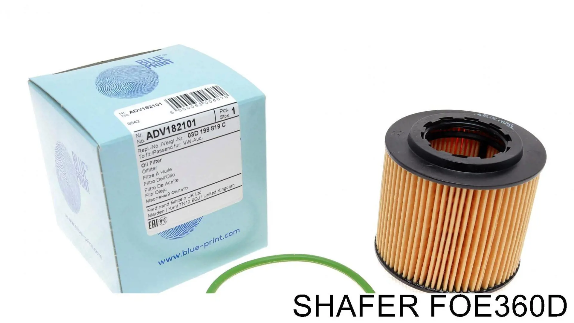 Filtro de óleo Shafer FOE360D preço, a partir de 5,47 USD