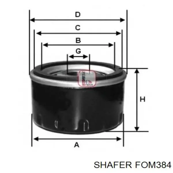 Compre FOM384 Shafer Filtro de óleo