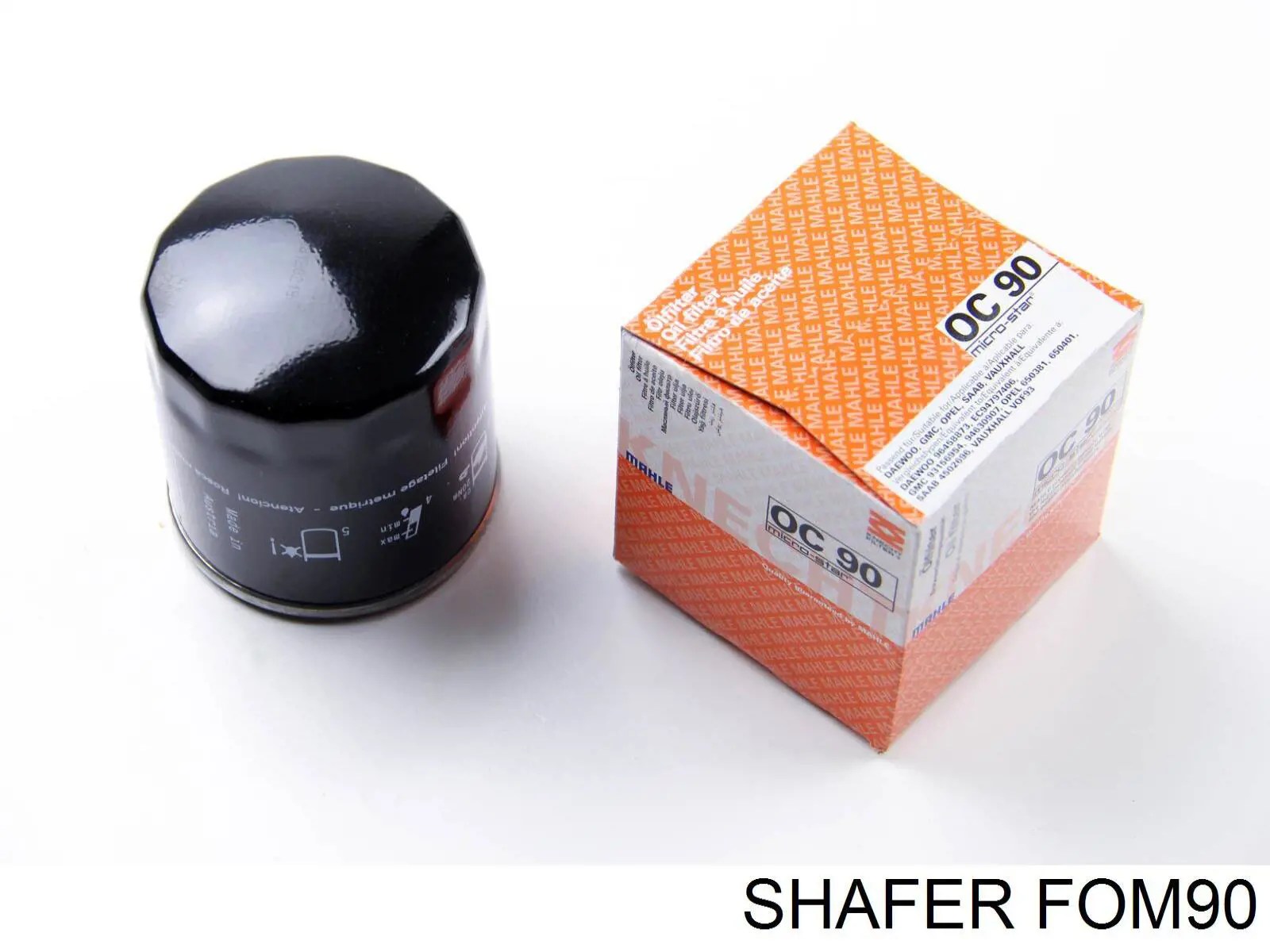 FOM90 Shafer Filtro de óleo