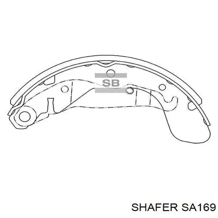 SA169 Shafer Filtro de salão