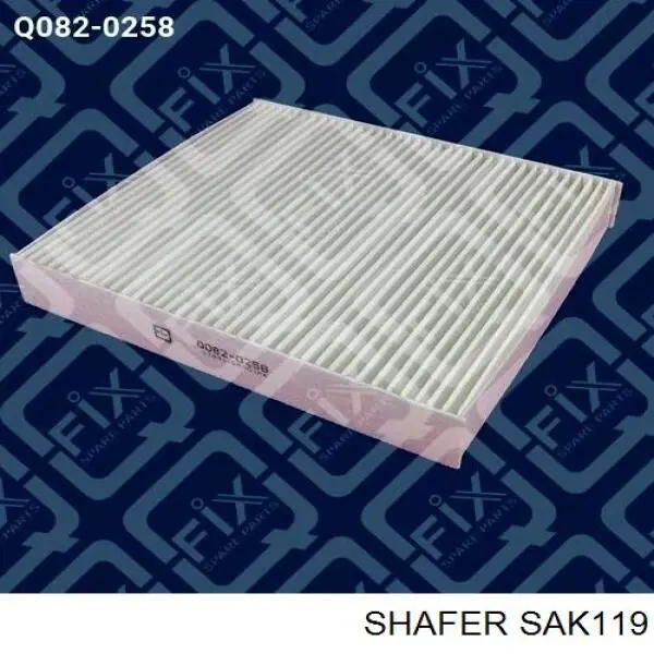 SAK119 Shafer Filtro de salão