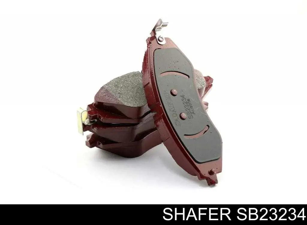 SB23234 Shafer Sapatas do freio dianteiras de disco