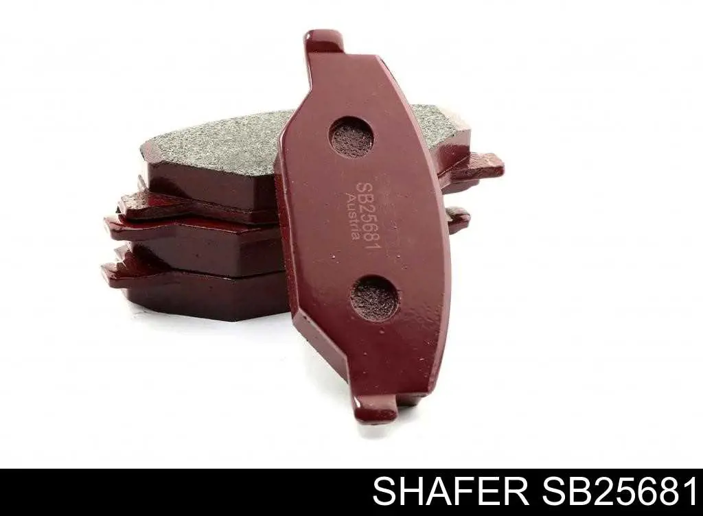 SB25681 Shafer Sapatas do freio dianteiras de disco