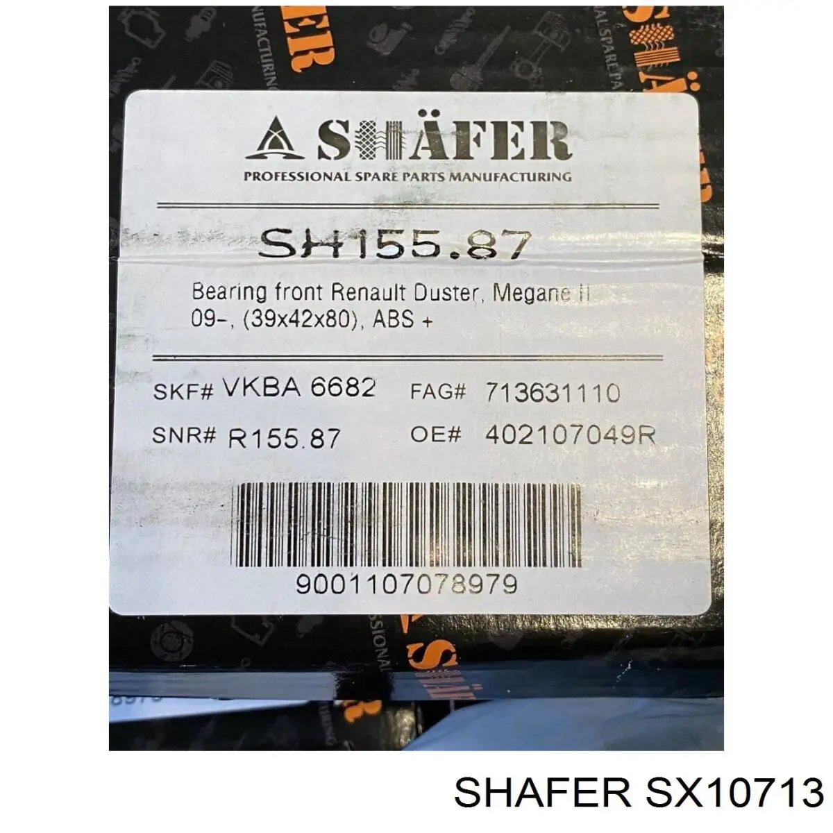 SX10713 Shafer Filtro de ar