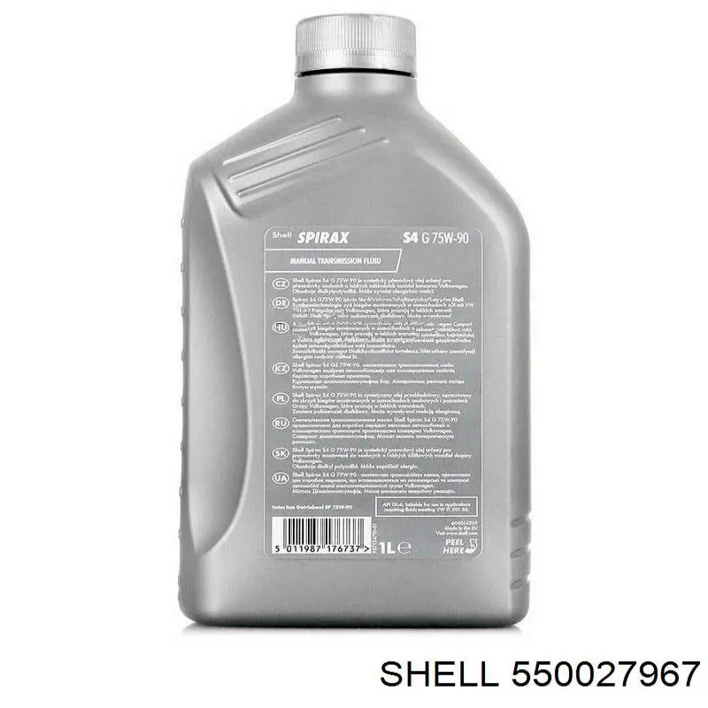 Óleo de transmissão Shell 550027967 preço, a partir de 19,70 USD
