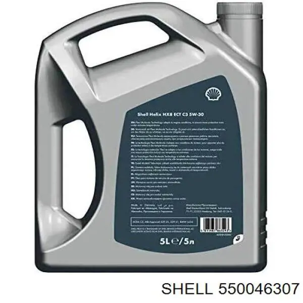 550046307 Shell Óleo para motor