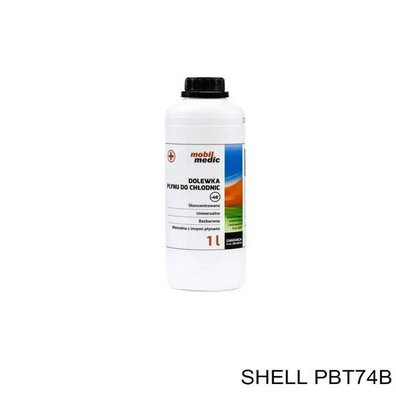 PBT74B Shell Fluido de esfriamento