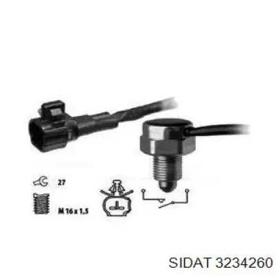Sensor de ativação das luzes de marcha à ré Suzuki 2473162JE0 preço, a partir de 24,84 USD