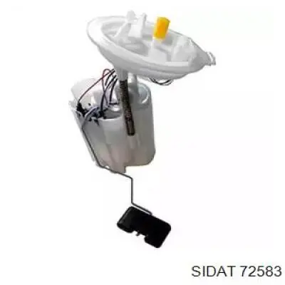 72583 Sidat Módulo de bomba de combustível com sensor do nível de combustível