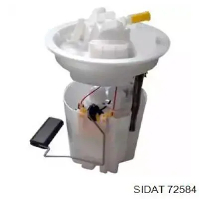 72584 Sidat Módulo de bomba de combustível com sensor do nível de combustível
