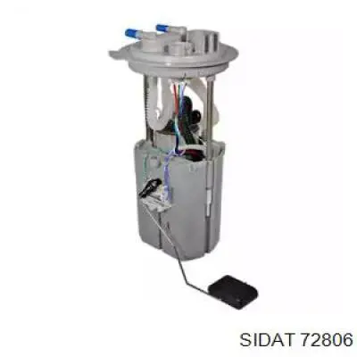Compre 72806 Sidat Módulo de bomba de combustível com sensor do nível de combustível