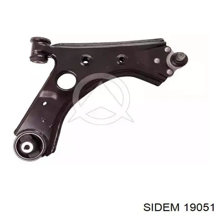Braço oscilante inferior direito de suspensão dianteira Sidem 19051 preço, a partir de 75,32 USD