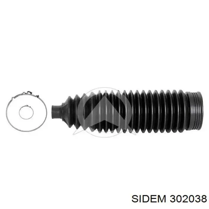 Bota de proteção do mecanismo de direção (de cremalheira) Sidem 302038 preço, a partir de 9,61 USD