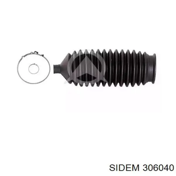 Bota de proteção direita do mecanismo de direção (de cremalheira) Sidem 306040 preço, a partir de 7,54 USD