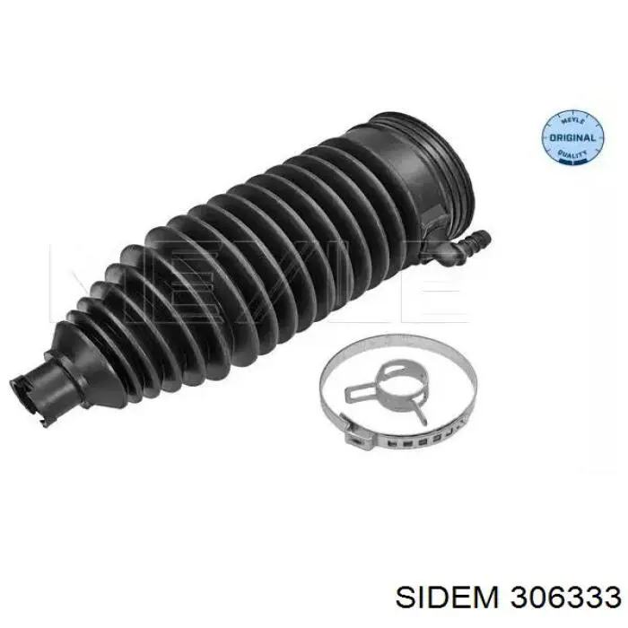 Compre 306333 Sidem Bota de proteção direita do mecanismo de direção (de cremalheira)